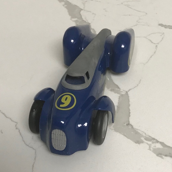 Xonex Speed King #9 Land Racer Die Cast Metal Blue Race Car 1998 - Picture 1 of 9